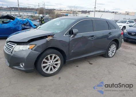 2012 Toyota Venza Le z USA, uszkodzony, nr VIN 4T3BA3BB3CU032348